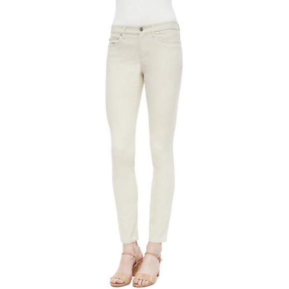 EILEEN FISHER Suede Satin Organic Cotton Jeans
